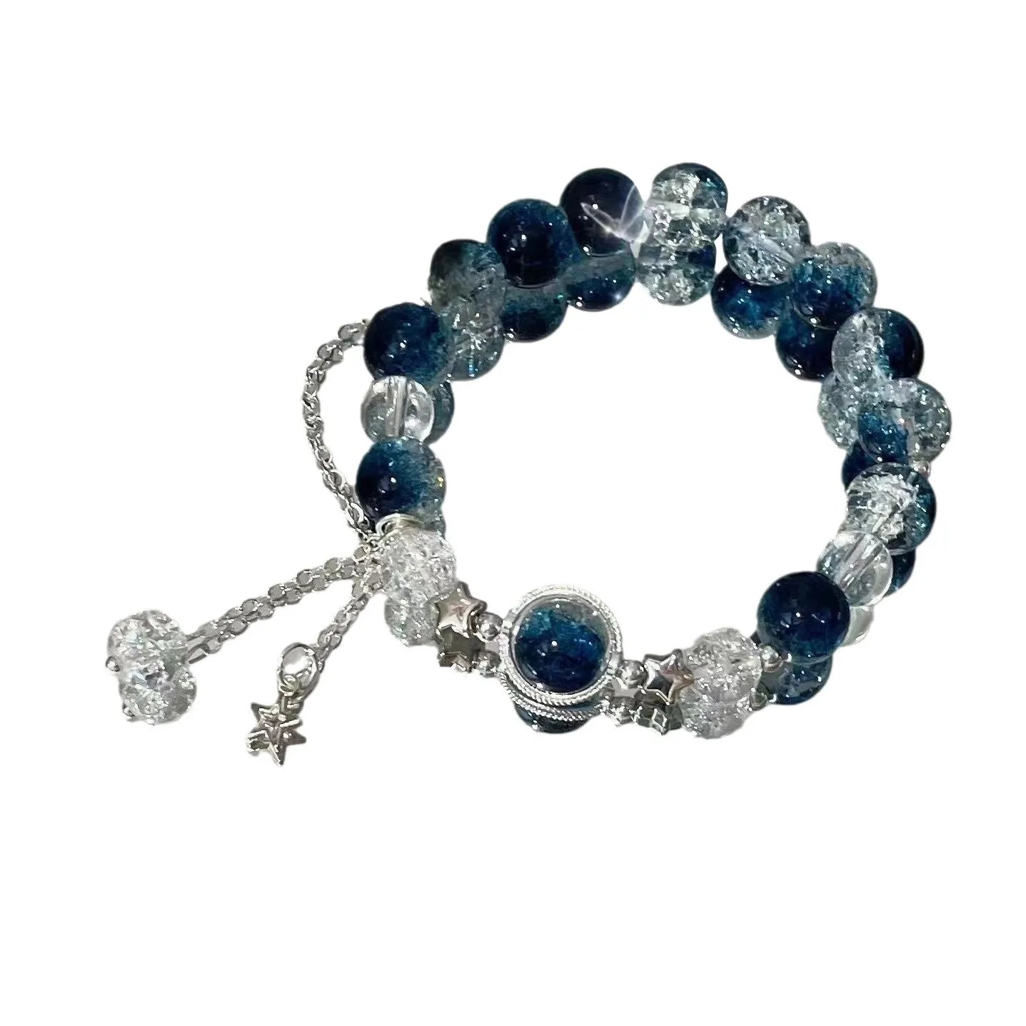 Hot Selling Premium Quality Handmade Glass Bead Bracelet Fashionable Premium Charm Bracelet Gift for Girls