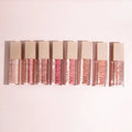 OEM 3pcs 8-Color Mini Lip Gloss Private Label Organic Glossy Nude Shimmer Waterproof Mineral 5ml Liquid-Based Lip Glass