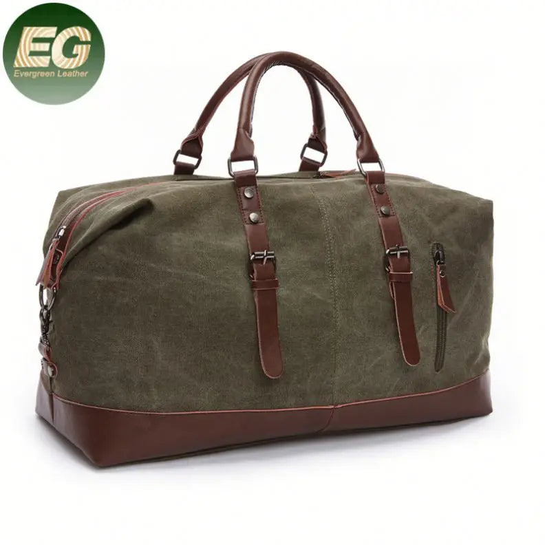 SA58 Microfiber Vintage Designer Wholesale Large Overnight Weekend Men Travel Bags Sports Gym Custom Tote Canvas Duffle Bag