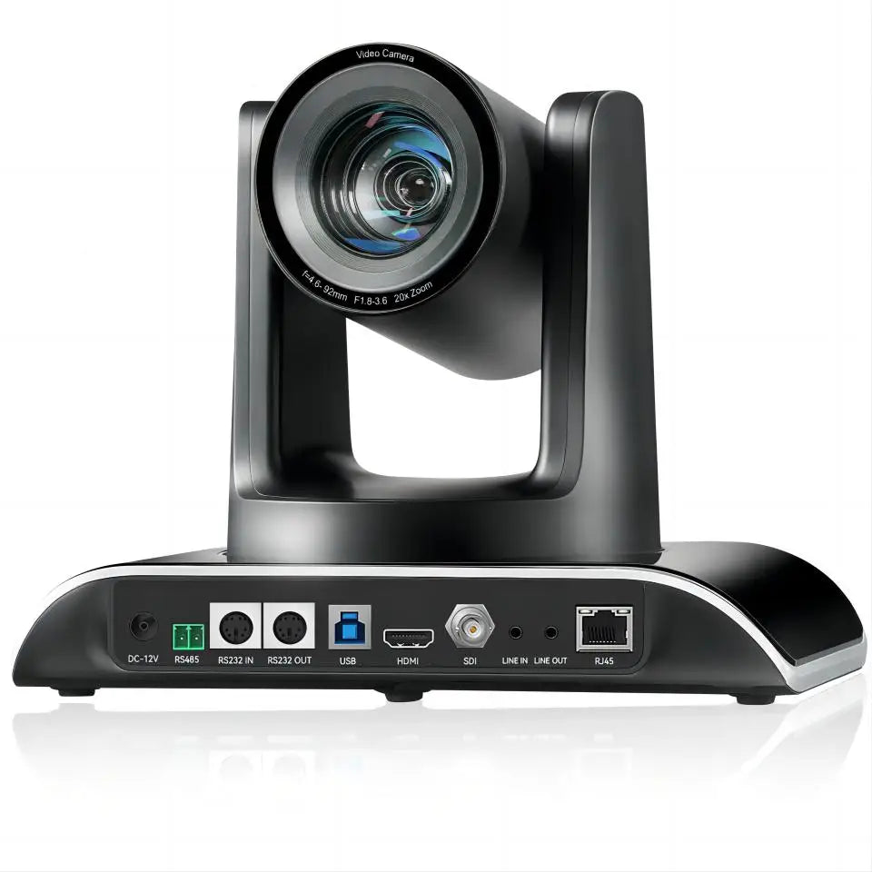 TONGVEO Pro 20x PoE NDI Camera AI Auto Tracking PTZ Video Conference Camera for Meeting/Live Streaming/Broadcasting
