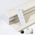 OEM China Smart Electric  Blackout Motorized Solar Remote Control Automatic Motorized Roller Shades Blinds for Window