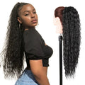 28" Brazilian Wave Drawstring Ponytail Julianna Synthetic Hair Long Futura Fiber Afro Drawstring Ponytail Extension