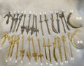 Charms Mix Sword Ax Charm Metal Pendants Fit Necklace Bracelets Jewelry Making