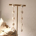 Maiou Trendy Elegant Vintage Gold Plated Long Real Freshwater Pearl Dangle Earrings for Women Jewelry