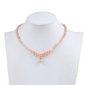 Zhuji Pearl Sample Design Potato Shape Natural Freshwater Real Pearl Necklace for Sale