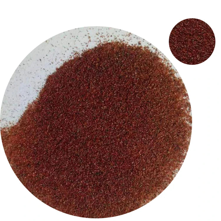 Red Garnet Sand Abrasive Slag for Water Jet Cutting Abrasive Media