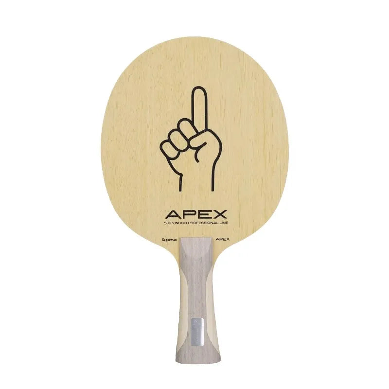 Xuperman 011 5-Ply Pure Wood Powerplay-x Table Tennis Bat Blade for Attack & Control Premium Racket