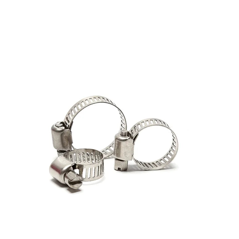 Stainless Steel 201 304 Hose Clip American Type Hose Clamp Band Worm Gear German Ss Hose Clamp