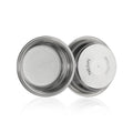 1PCS 58mm Double-layer Stainless Steel 2-CUP Powder Bowl Coffee Machine Accessories Double Bowl Pressureless Coffee Tool