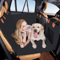 Dog Car Seat Cover for Back Seat Extra Larger with Strong Hard Bottom Waterproof Dog Hammock for Car