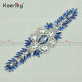 Wholesale Hot-sell Customized Design Crystal 3d Pearl Rhinestone Applique for Dress Bag Clothing
