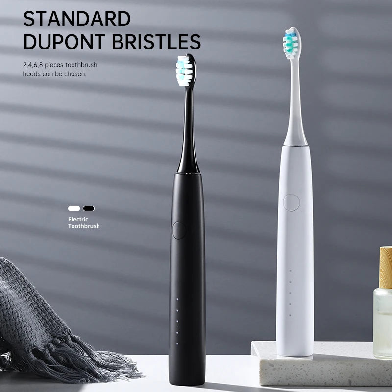 Sonic Automatic Rechargeable IPX7 Waterproof Whitening Teeth Sonic Electric Toothbrush