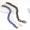 BC038 Handbag Accessories Multicolored Acrylic Phone Chain Pendant Shoulder Bag Plastic Chains