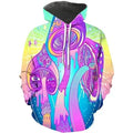 Fitspi Men's 3D Print Hoodie Dropshipping Colorful Sweatshirt Custom Pink Art Design Wholesale Comfortable Fit