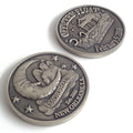 Custom Modern Metal Antique Coin Maker Necklace Gold & Silver Challenge Coin with Casting Technique