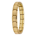 Hapiship 13mm Men's Fashion Jewelry Stainless Steel Elastic Bracelet Boys Birthday Gift ST13
