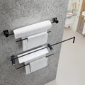 75cm Modern Simple Stainless Steel Towel Bar Wall Mounted Bathroom Towel Holder Hanging Rod for Hotels