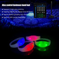Novelty  Radio Control LED Bracelets Party Supplies Favors Light up Bracelet for Thanksgiving Christmas Birthday PartyConcert