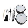 Latin Percussion 13" & 14" Timbales Drum Set with Stand and Cowbell