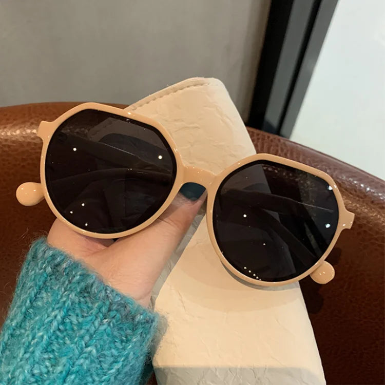 2025 New Square Women's Vintage Custom Logo Newest Vintage Eyewear Cheapest Sunglasses