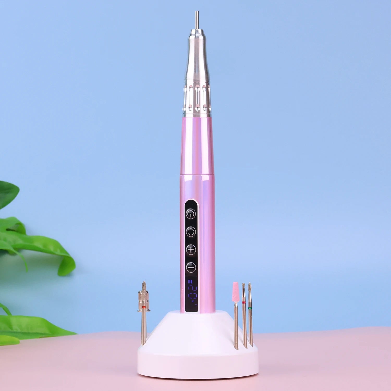 New Popular Cordless Pen E-file 35000 RPM 65W Coreless Motor Portable Electric Nail Drill for Home and Salon