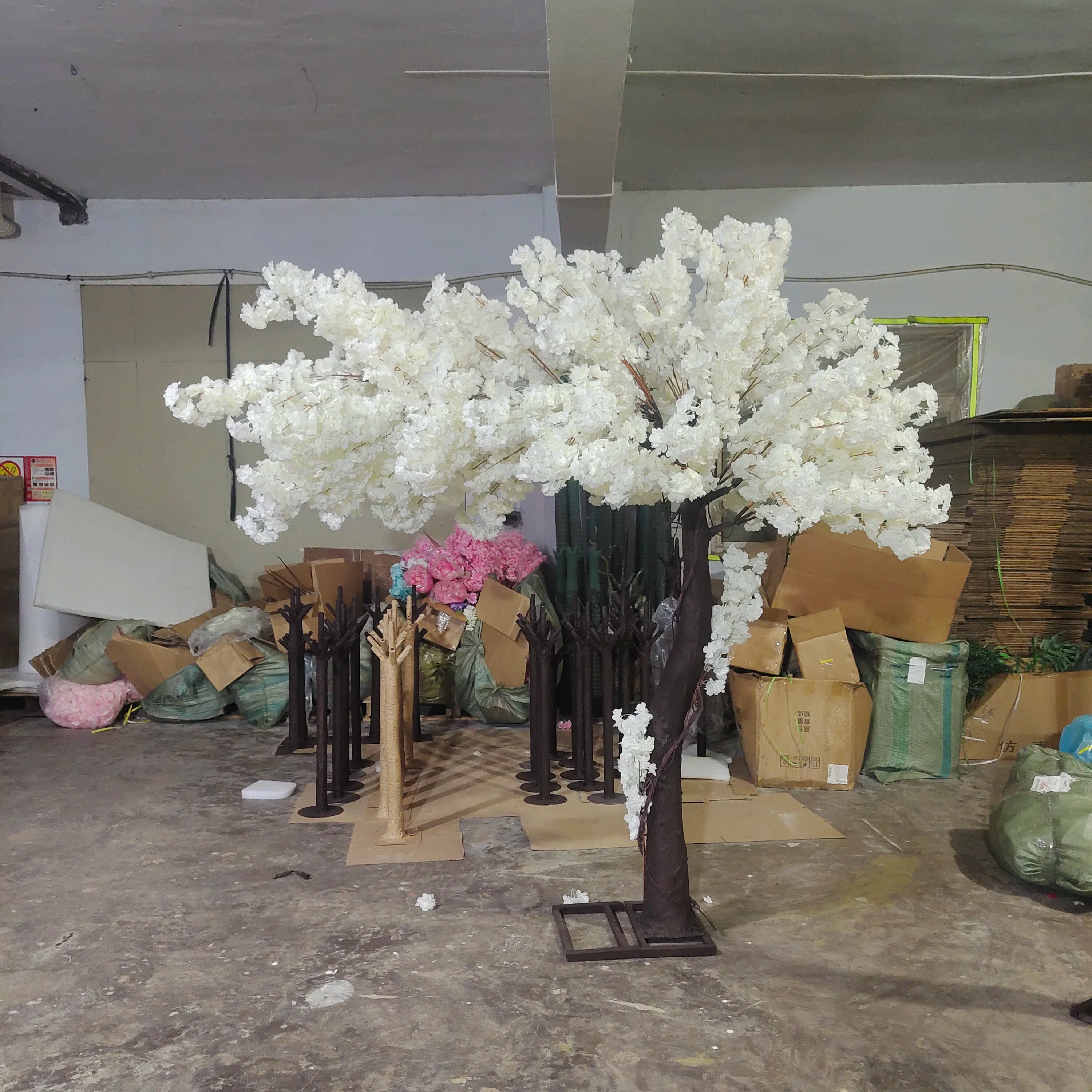Hot Sale Decorative Artificial Cherry Blossom Tree  Wedding Decoration Cherry Tree Arch