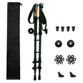 Outdoor Ultralight Aluminum Hiking Trekking Poles Adjustable Portable Walking Sticks for Camping Telescopic Trekking Sticks
