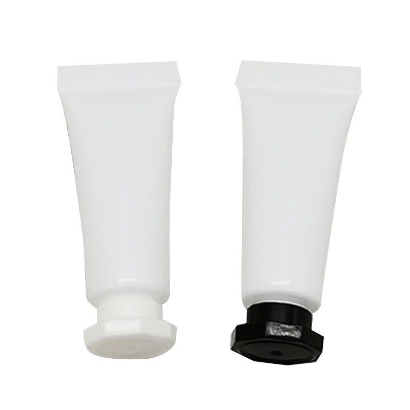 White Cosmetic Tube 3g Empty Skincare Squeeze Tube Packaging Essence Eye Cream Tube