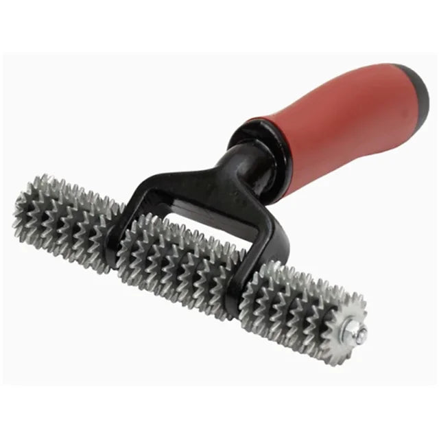 5-Inch Industrial & DIY Steel Carpet Seam Roller with Spiked Roller and Soft Handle Customized OEM & ODM Support