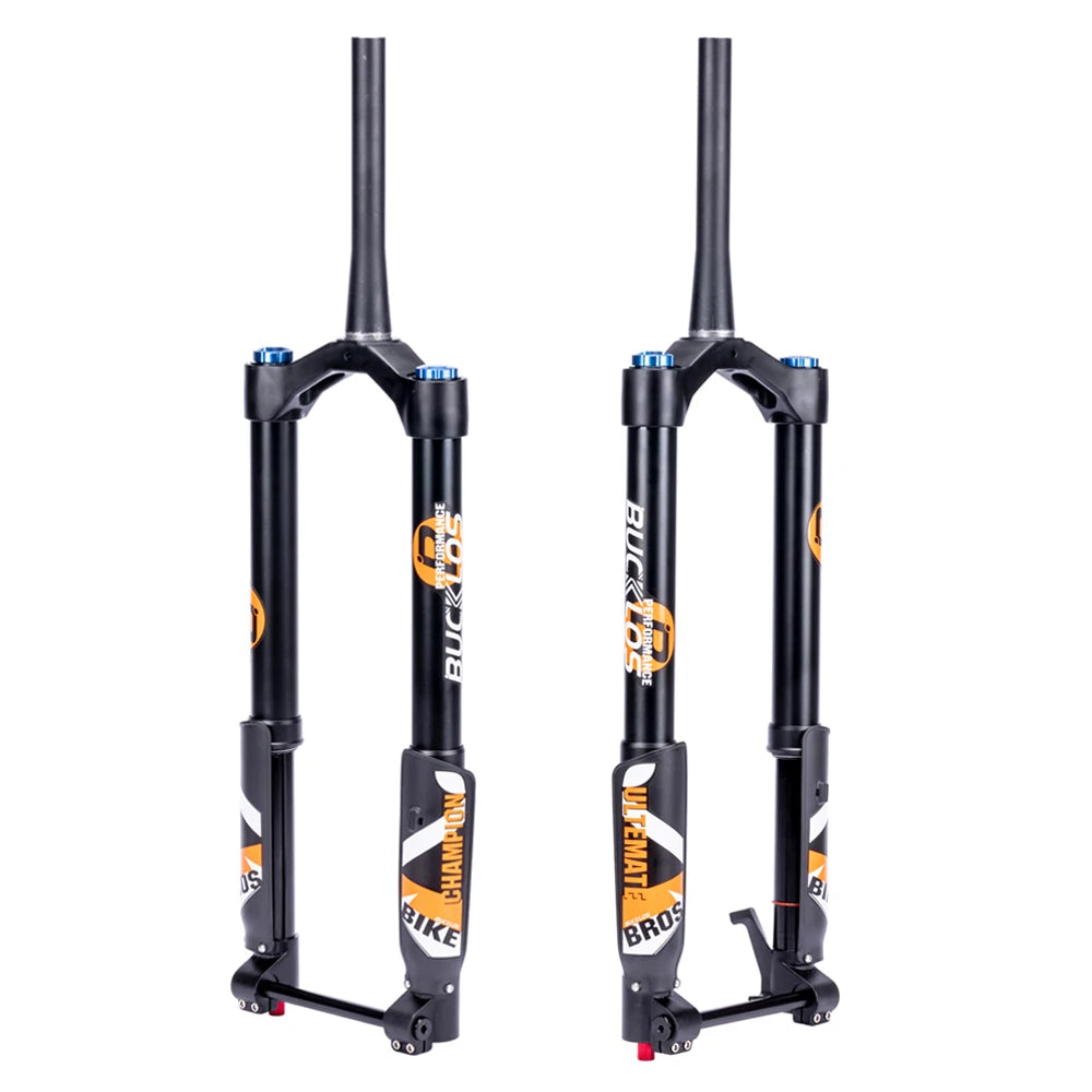 BUCKLOS Horquilla fox Fat Tire 5.0 20/26 Inch Electric Mountain Bike Inverted Fork Thru Axle 15 * 150mm Bicycle  Fork