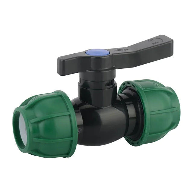 IRRIPLAST Agricultural Irrigation Pipe Fitting PP HDPE Plastic Control Flow Water PP Plastic Drip Irrigation Ball Valve