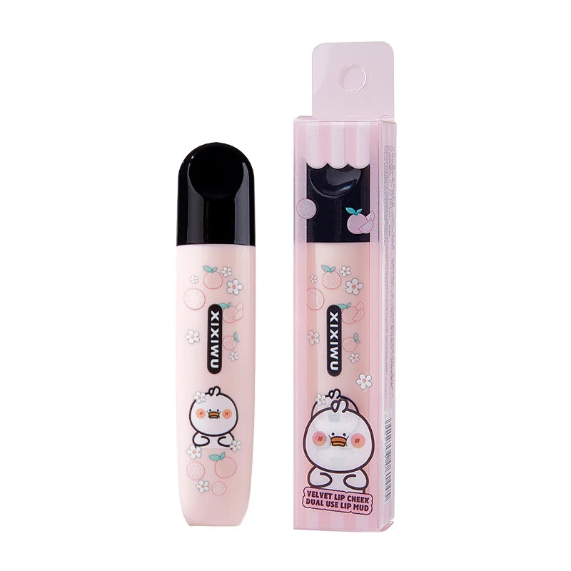 Cruelty-Free Creamy Velvet Matte Lip Gloss Non-Sticky Silky Lipstick in Wholesale Long-Lasting Makeup