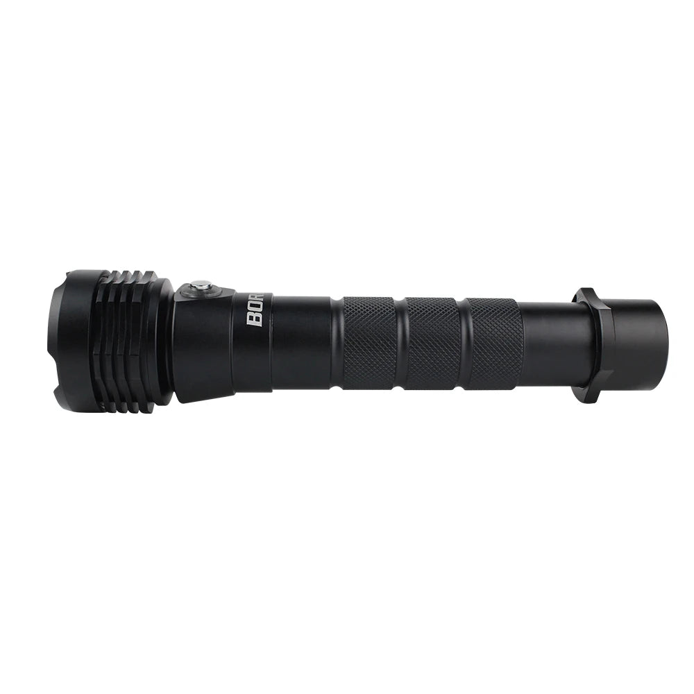 LED Scuba Dive Torch Waterproof Portable Lantern Diving Lighting With Hand Rope Professional Underwater Diving Flashlight