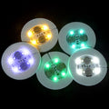 LED Coasters & Cup Holder Lights Glowing Colorful Drink Glass with Bottle Sticker Flashing LED for New Year Celebration