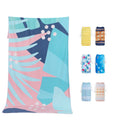 Custom Logo Water Absorbent Quick Dry Sand Free Custom Printed Microfiber Travel Beach Towels Bag Set