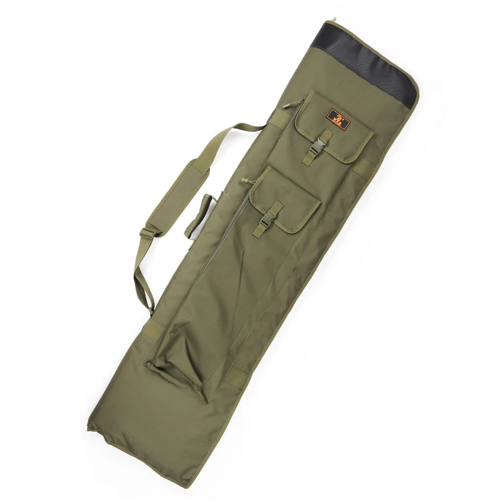 W.P.E 1.5m/2.1m Portable Carp Fishing Rod Reel Bag Storage Carrier Foldable Oxford Cloth Fishing Tackle Pesca