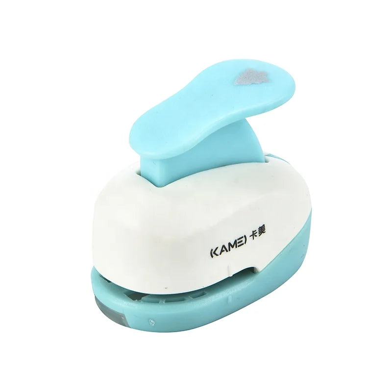 Hot Sale 25 MM Kamei Lever Punch ABS+Zinc Alloy 1-Hand Use for Kids DIY Paper Crafting Projects