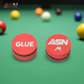 PT-ASN Premium Handmade Billiard Cue Tip High Elasticity Strong Grip Leather Cue Tip S/M/H Hardness Durable Replacement Tip