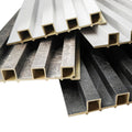 Wholesale Modern Eco-friendly Fireproof Waterproof PVC WPC Wood Wall Panels Soundproof Smoke-Proof Anti-static Commerce