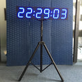 CHEETIE CP28B Single Sided LED Digital Running Cycling Stopwatch Race Digital Sport Countdown Clock Lap Timer With Tripod