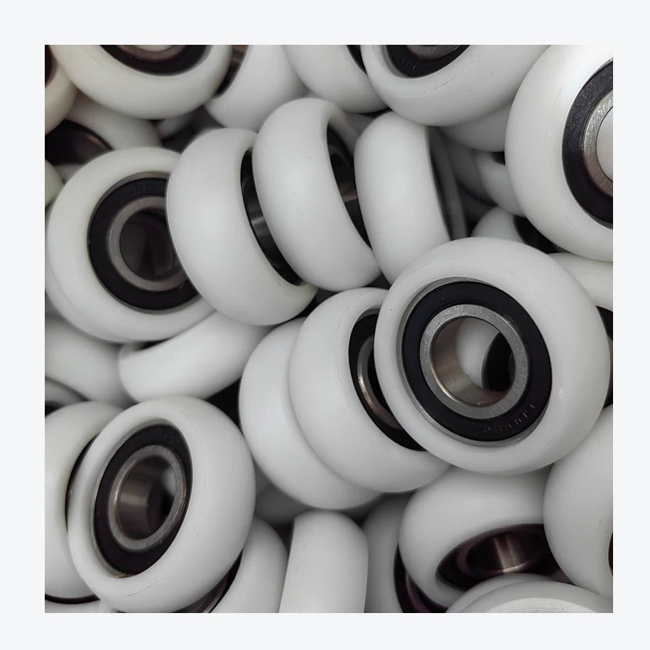 BSR68414-6 4x14x6mm Roller Bearing Pulley Sliding Guide Conveyor Rolling Wheel for Driving Mechanical Equipment Doors Window