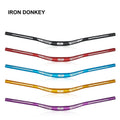 IRONDONKEY OEM Mountain Bike Handlebars Anodized 800mm Aluminum Alloy for Road Bicycles BMX