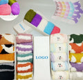 Calcetines De Invierno Women Colorful Heart Warm Crew Cozy Soft Winter Valentines Days Heart Fuzzy Socks Custom