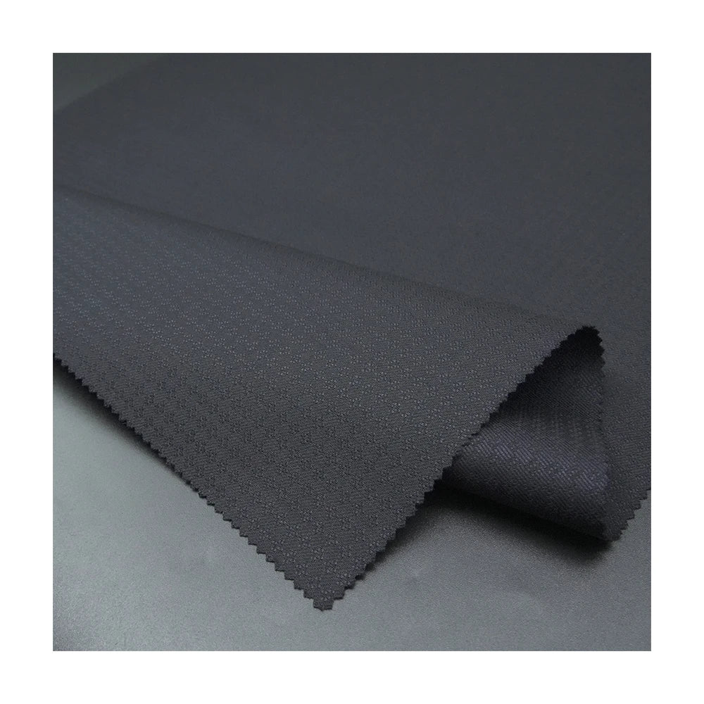 Ingenious RTS Merino Wool and Polyester Blend Fabric for Men's Suits Yarn Dyed Worsted Wool Jacket Comfortable and Stylish