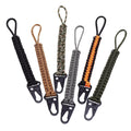 Camping Paracord Keyring Outdoor Parachute Cord Keychain for Hiking