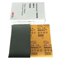Genuine 3M 401Q Alumina Waterproof Sandpaper High Quality Abrasive 1mm Thickness Square Shape Competitive Price