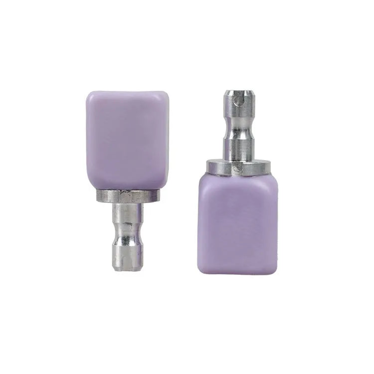 C14 HT LT MT Dental Glass Ceramic Lithium Disilicate CAD CAM Machinery Milling Block With Block Metal Holder