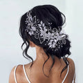 Bridal Hair Jewelry Wedding Headband Rhinestones Bride Crystal Headpiece Headdress Hair Vine Comb Piece Bridal Hair Accessories