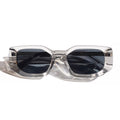 Finione New Rectangle Glasses Dynasty 2025 with Custom logo Gray Men Sunglasses Polarized Simple