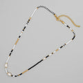 Go2boho Bohemian Colorful Luxury Golden Beaded Necklace Women Pearl Choker Boho Handmade Fashion Jewelry Miyuki Bead Necklace